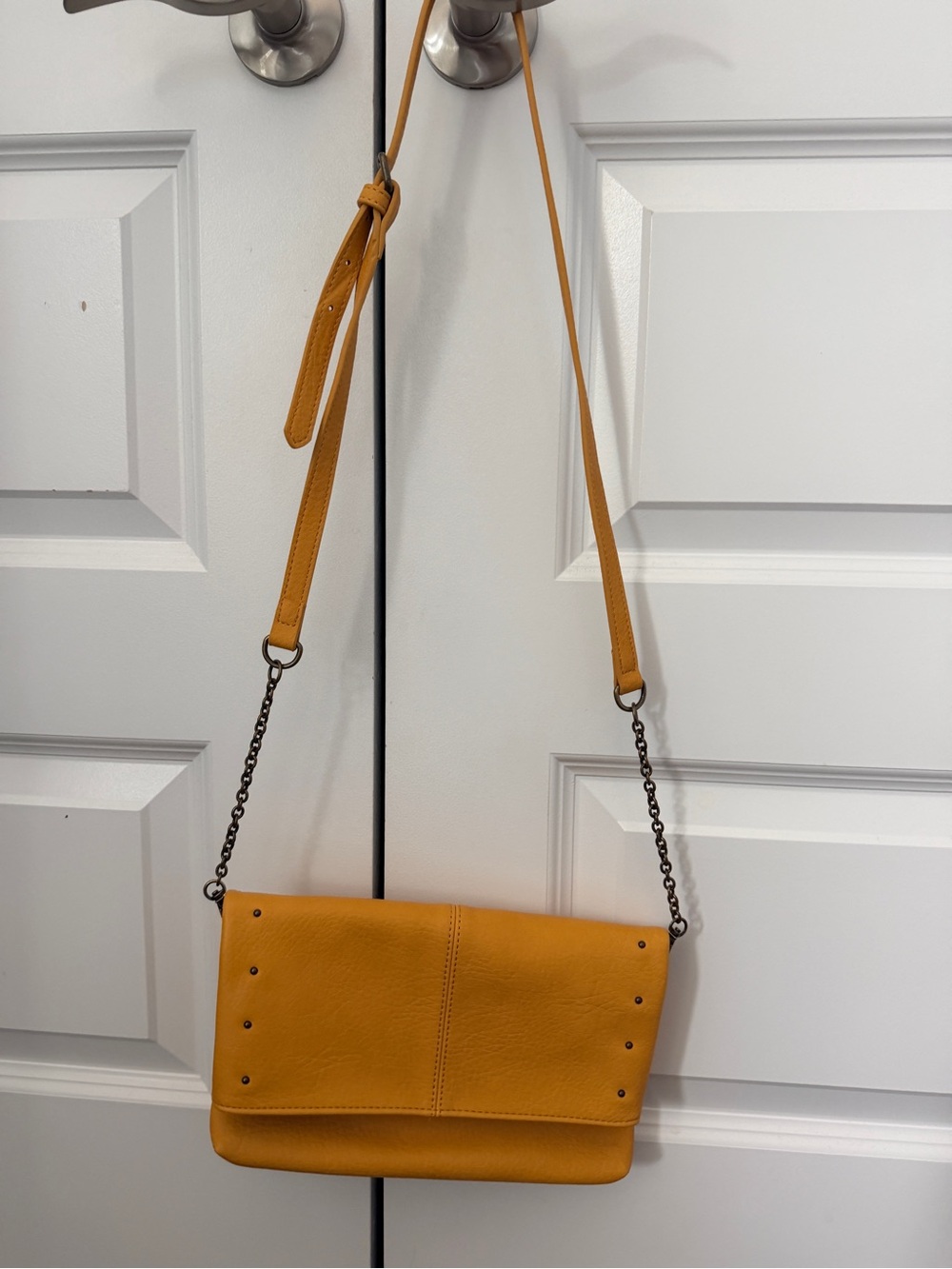Mustard Yellow Crossbody Shoulder Bag